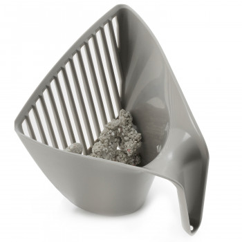 Moderna совочек Scoop & Sift 15x13x13h см отверстия узкие, серый