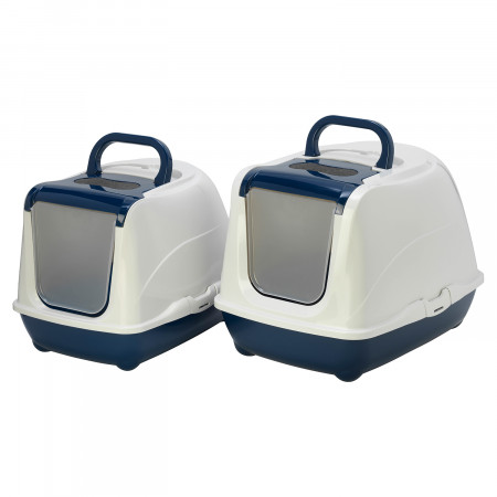 Moderna био-туалет Flip Cat 50x39x37h см с совком, синий