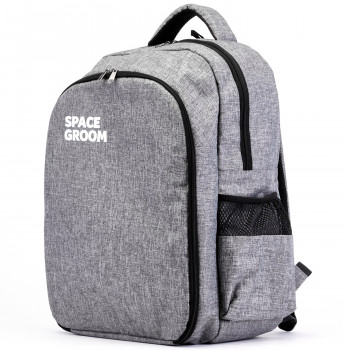 Space Groom Рюкзак Groomers Crew 2.0, серый, 25L