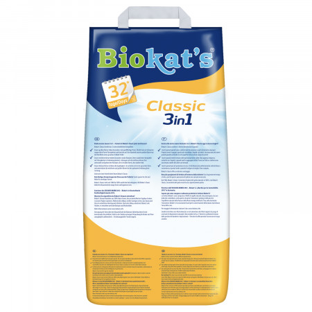 BIOKAT'S  CLASSIC наполнитель комкующийся 10 л (10 кг)