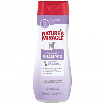 Шампунь Nature's Miracle Lavender Odor Control против запаха для собак с ароматом лаванды, 473мл