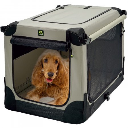Maelson тканевая клетка кемпер Soft Kennel 72x51x51 серо-кремовый