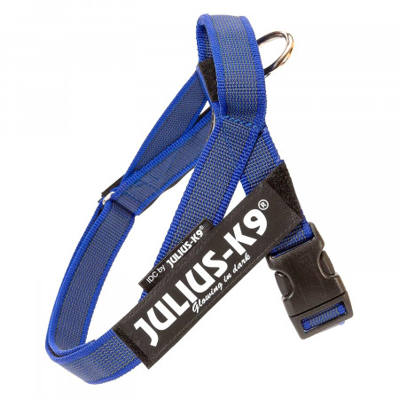 JULIUS-K9 шлейка для собак Ремни Color & Gray IDC® Mini-Mini (40-49см / 4-7кг), синий