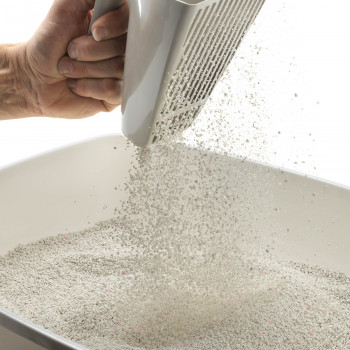 Moderna совочек Scoop & Sift 15x13x13h см отверстия узкие, серый