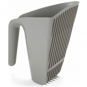 Moderna совочек Scoop & Sift 15x13x13h см отверстия узкие, серый