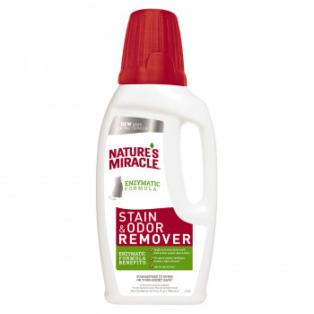 Уничтожитель пятен и запахов от кошек Nature's Miracle JFC S&O Remover универсальный 946 мл