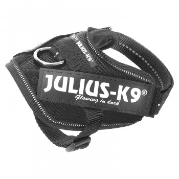 JULIUS-K9 шлейка для собак IDC®-Powerharness 0 (58-76см/ 14-25кг), черный