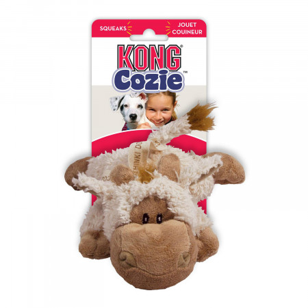 Игрушка KONG для собак "Кози Натура" (обезьянка, барашек, лось) плюш, 23 см