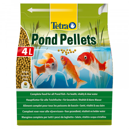 Tetra Floating Pellets M корм для прудовых рыб в шариках 4 л.