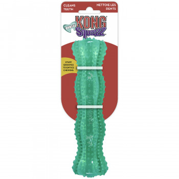 Игрушка KONG для собак Squeezz дентальная палочка, 20х4,5 см