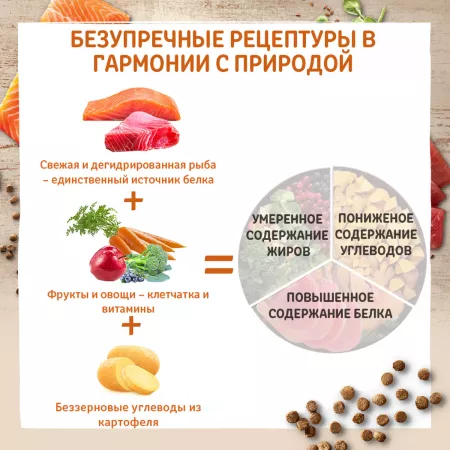 CORE корм из лосося с тунцом для взрослых кошек 4 кг