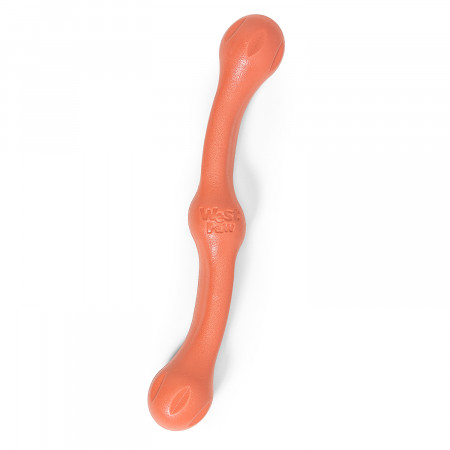 West Paw Zogoflex игрушка для собак перетяжка Zwig 35 см оранжевый