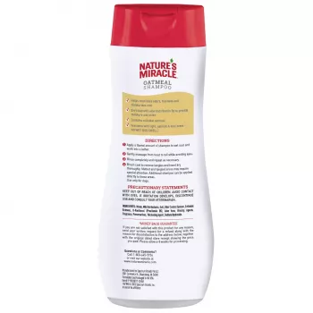 Шампунь Nature's Miracle Oatmeal Odor Control с овсяным молочком с контролем запаха, для собак, 473мл