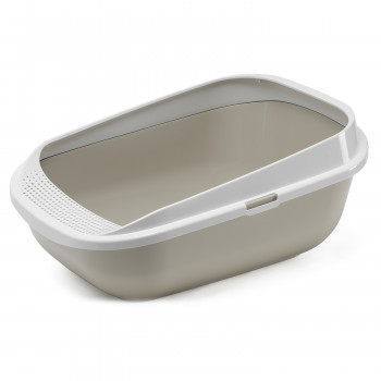 Moderna туалет-лоток Comfy Step 57x42x25h см, серый