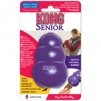 Игрушка KONG Senior для собак "КОНГ", размер M, 8х6 см
