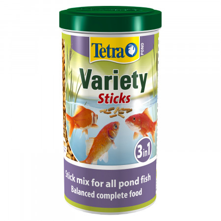 Tetra Pond Variety Sticks корм для прудовых рыб (3 вида палочек) 1 л