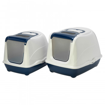 Moderna био-туалет Flip Cat 50x39x37h см с совком, синий