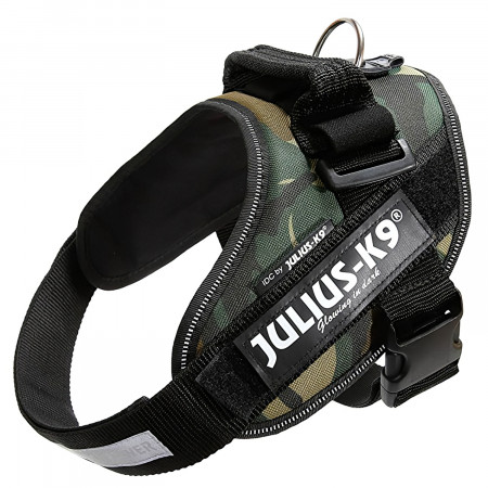JULIUS-K9 шлейка для собак IDC®-Powerharness 1 (63-85см/ 23-30кг), камуфляж