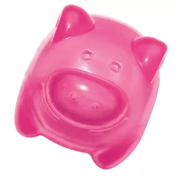 Игрушка KONG Squeezz Jels для собак, 10 см, в ассортименте (бобер, бегемот, свинка, лягушка)