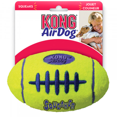 Игрушка KONG для собак Air "Регби" большая 19 см