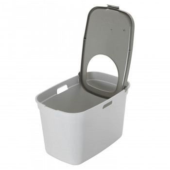 Moderna био-туалет Top Cat 59x39x38h см, вертикальный вход, бело-серый